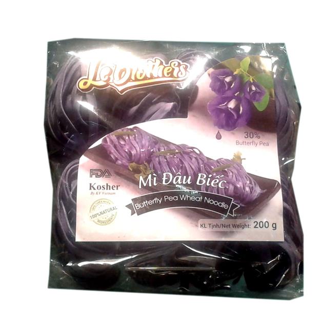 BUTTERFLY PEA WHEAT NOODLE